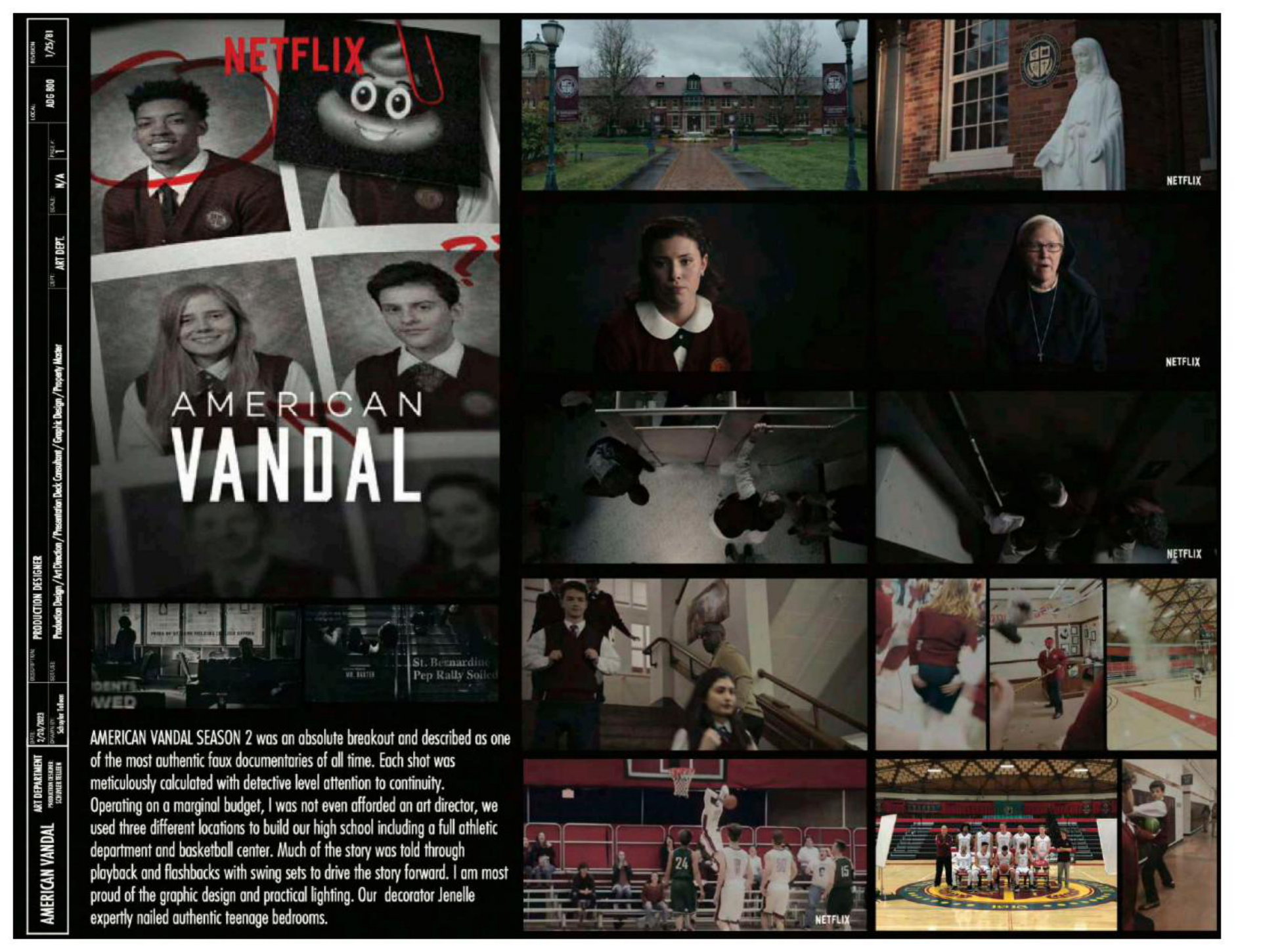 American Vandal S2 production still