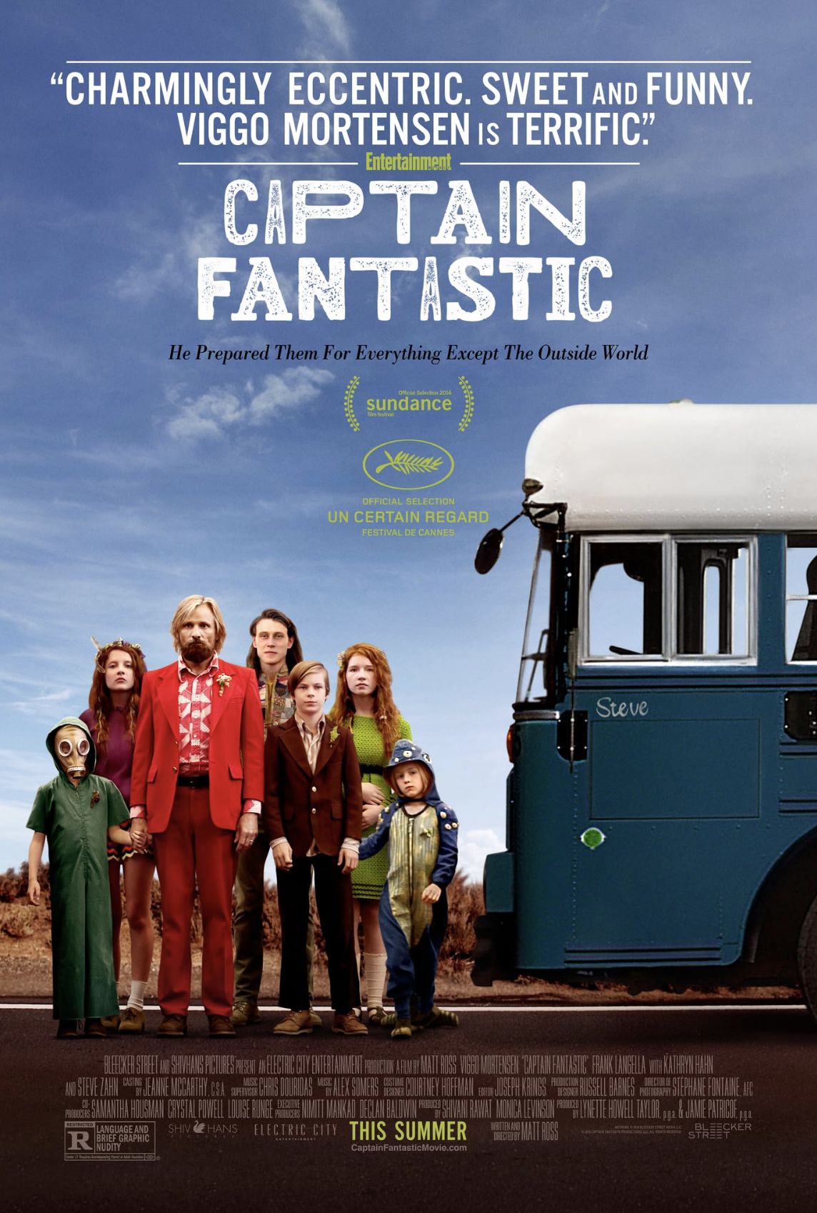 Captain Fantastic production still