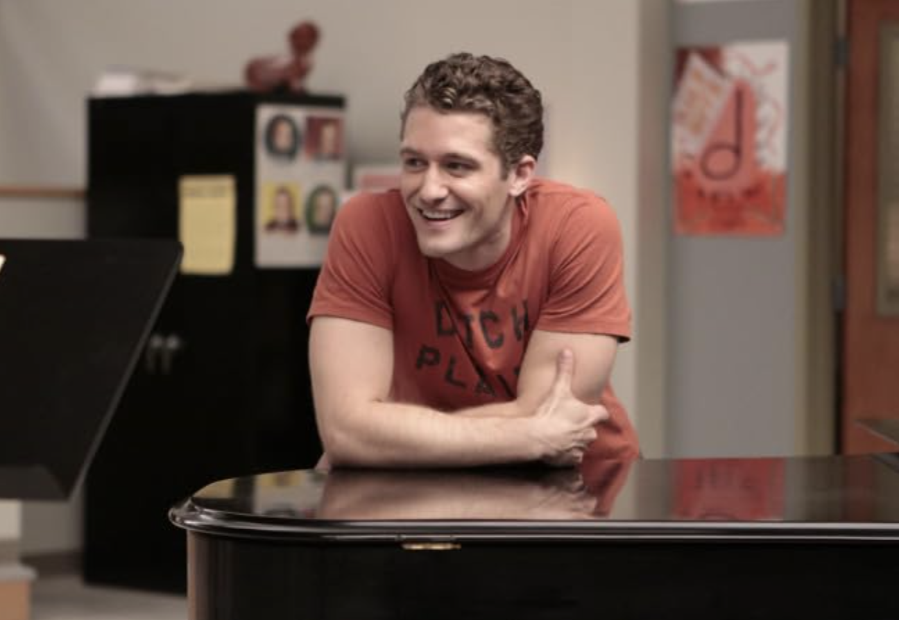 Glee pilot production still