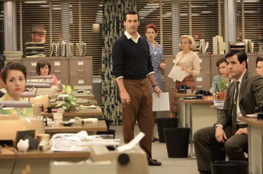 Mad Men production still