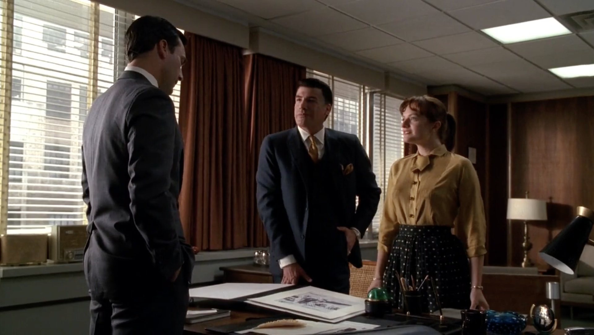 Mad Men production still