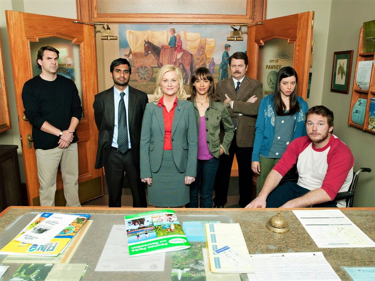 Parks & Recreation production still