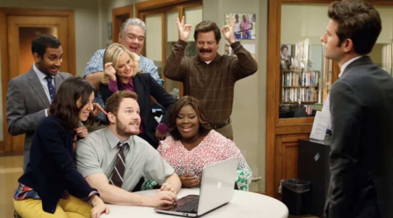 Parks & Recreation production still