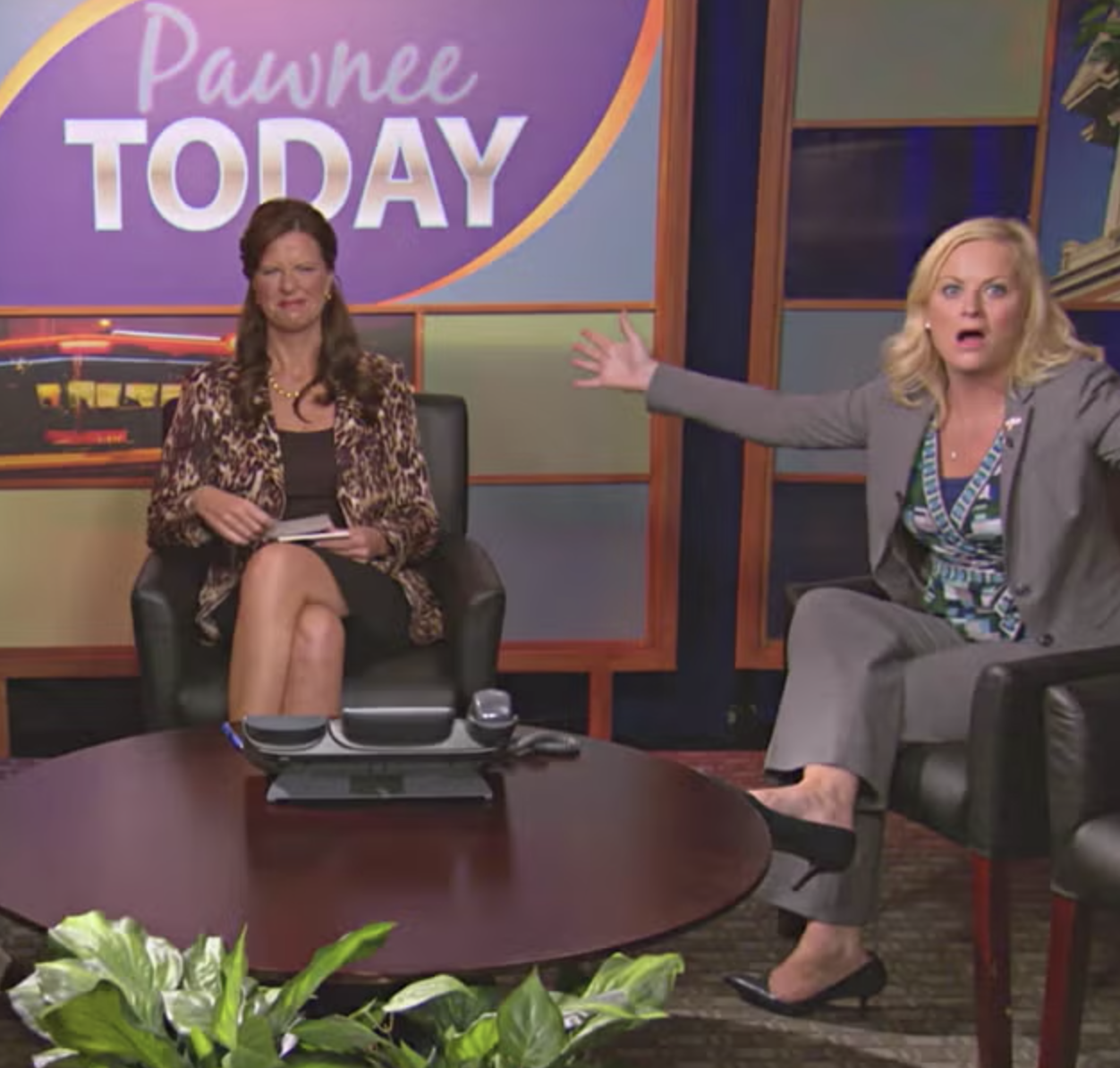 Parks & Recreation production still