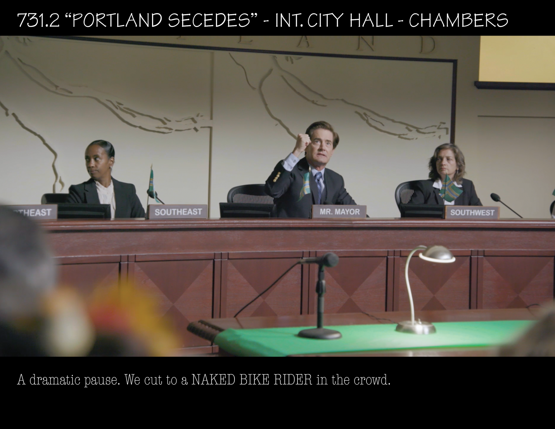 Portlandia production still