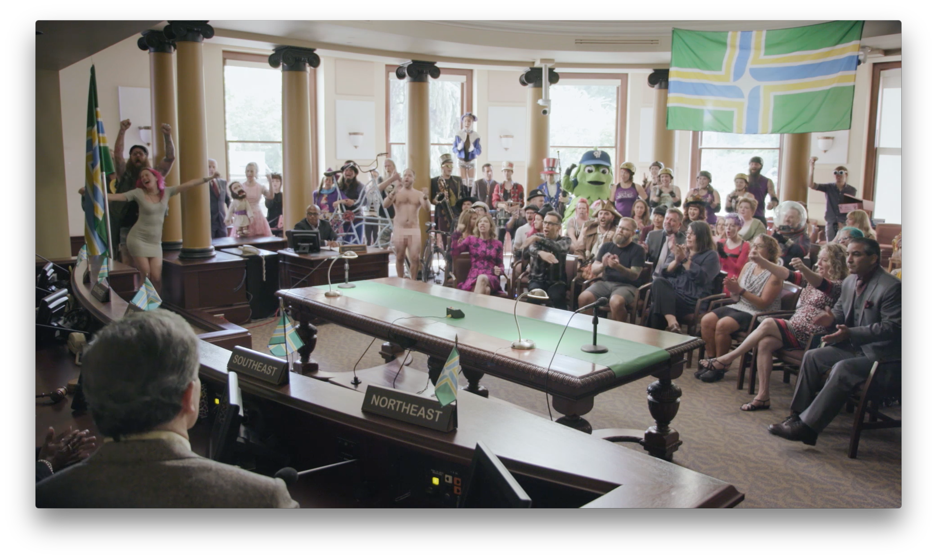 Portlandia production still