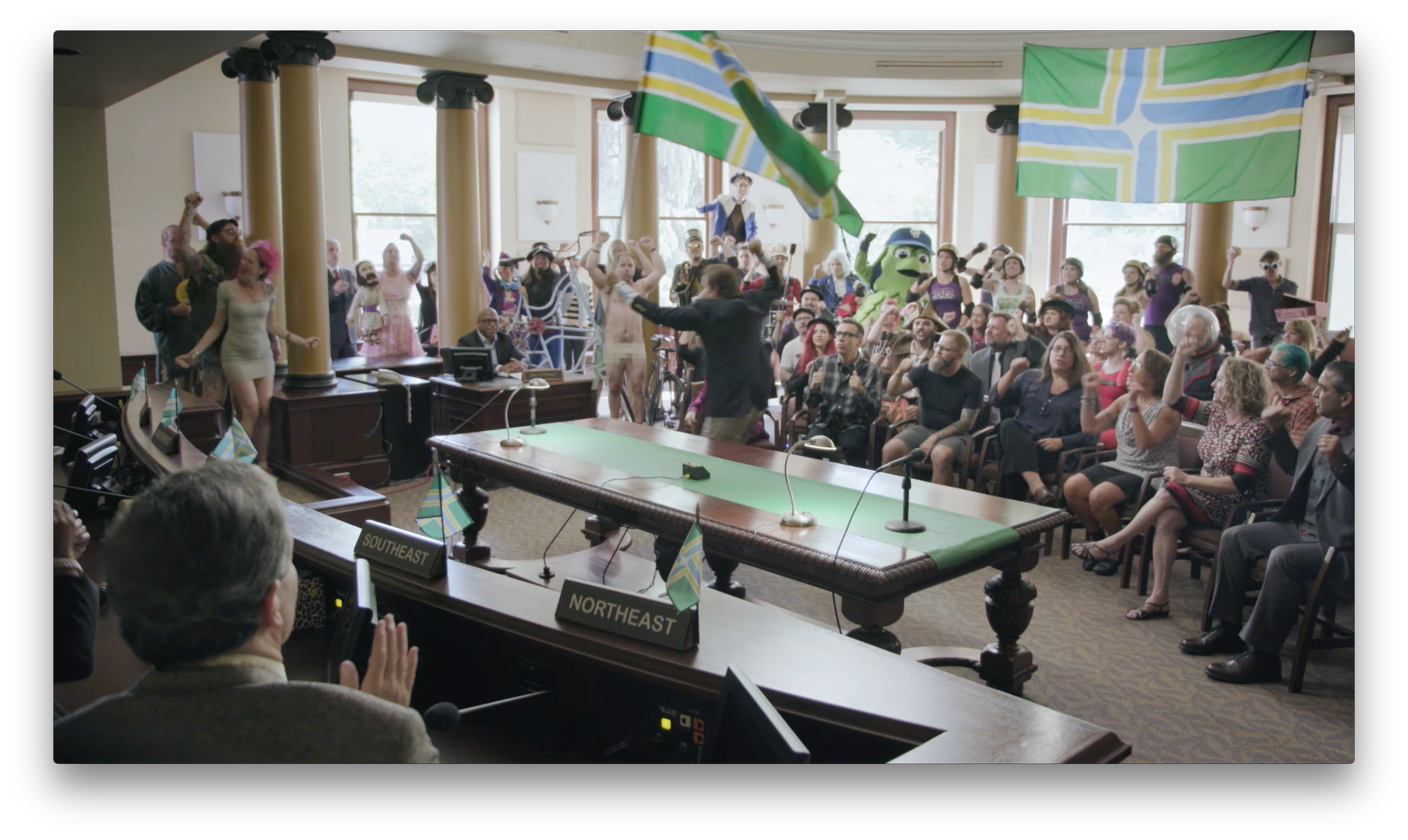 Portlandia production still