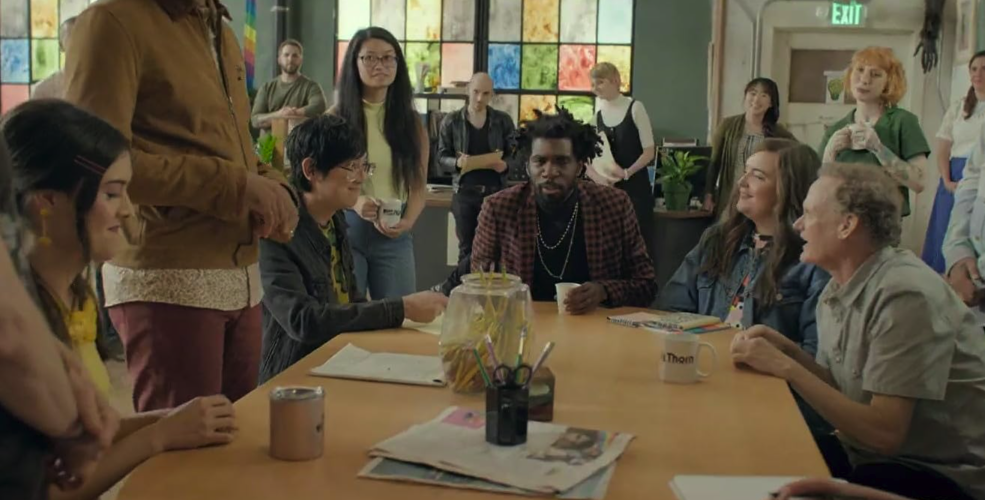 Shrill production still