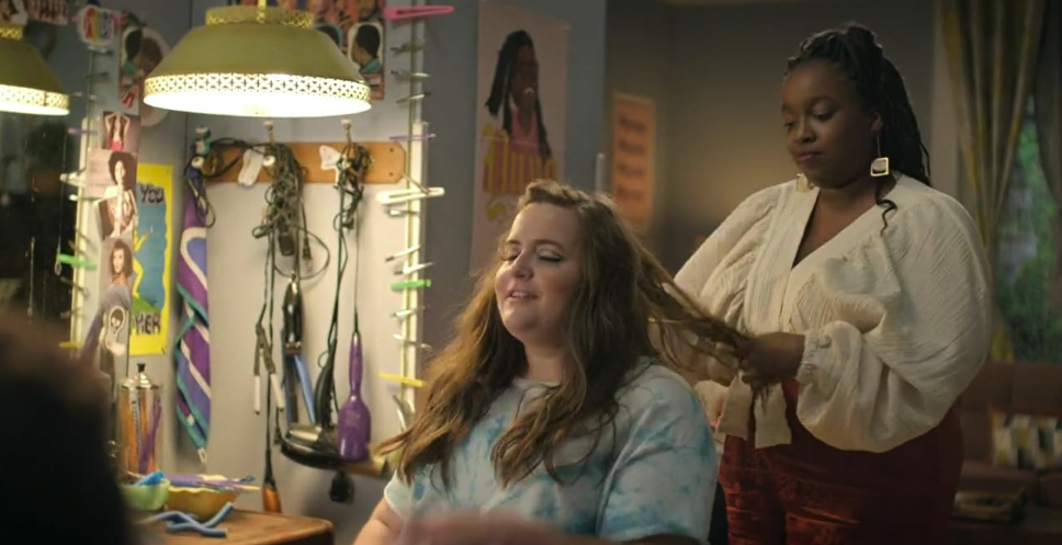 Shrill production still