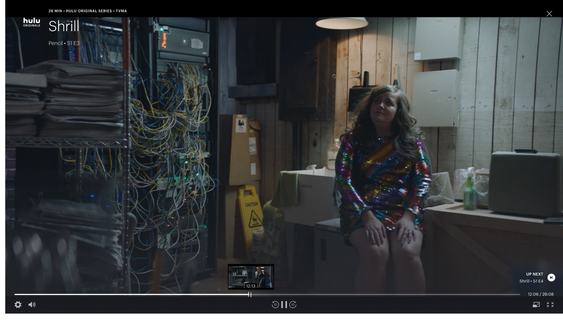 Shrill production still