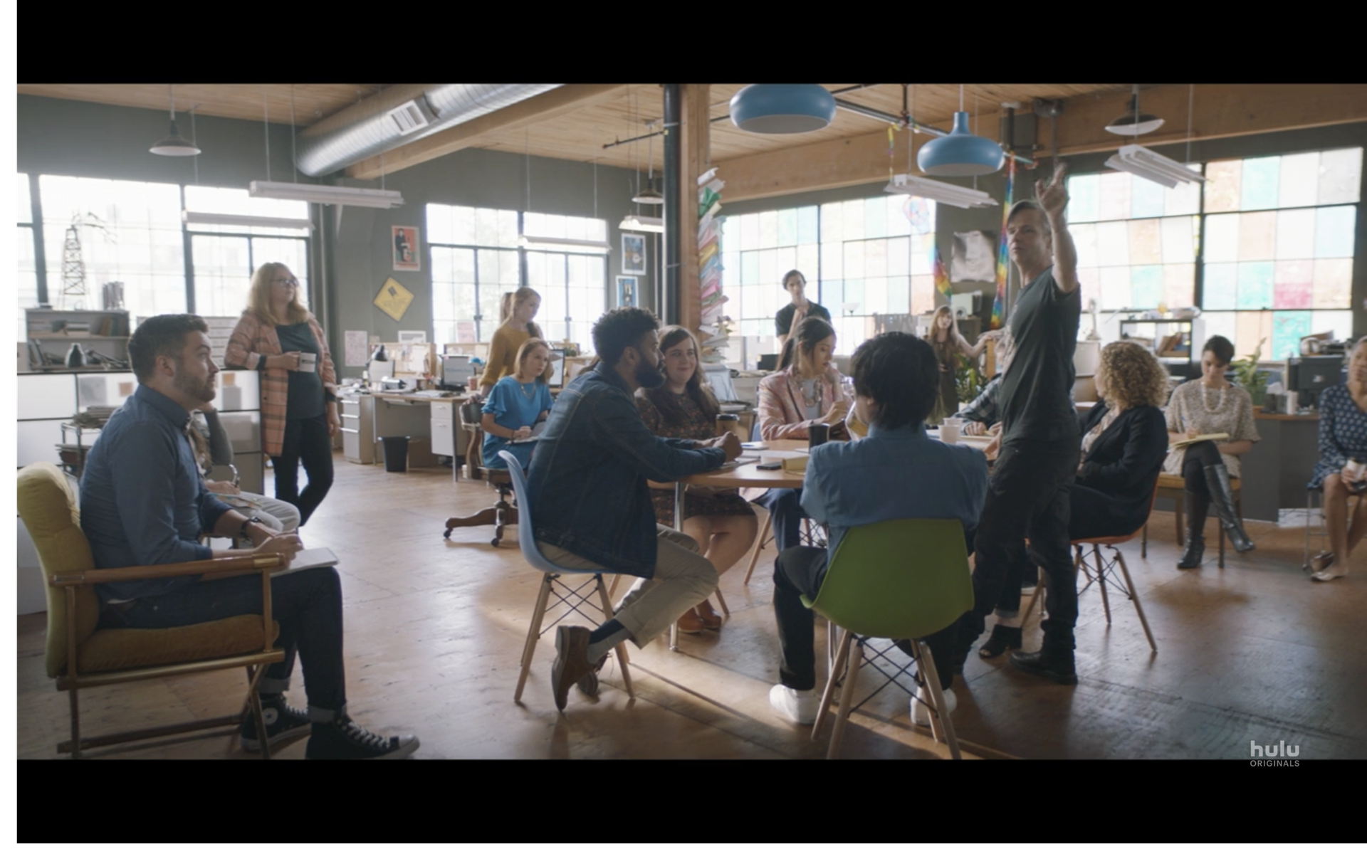 Shrill production still
