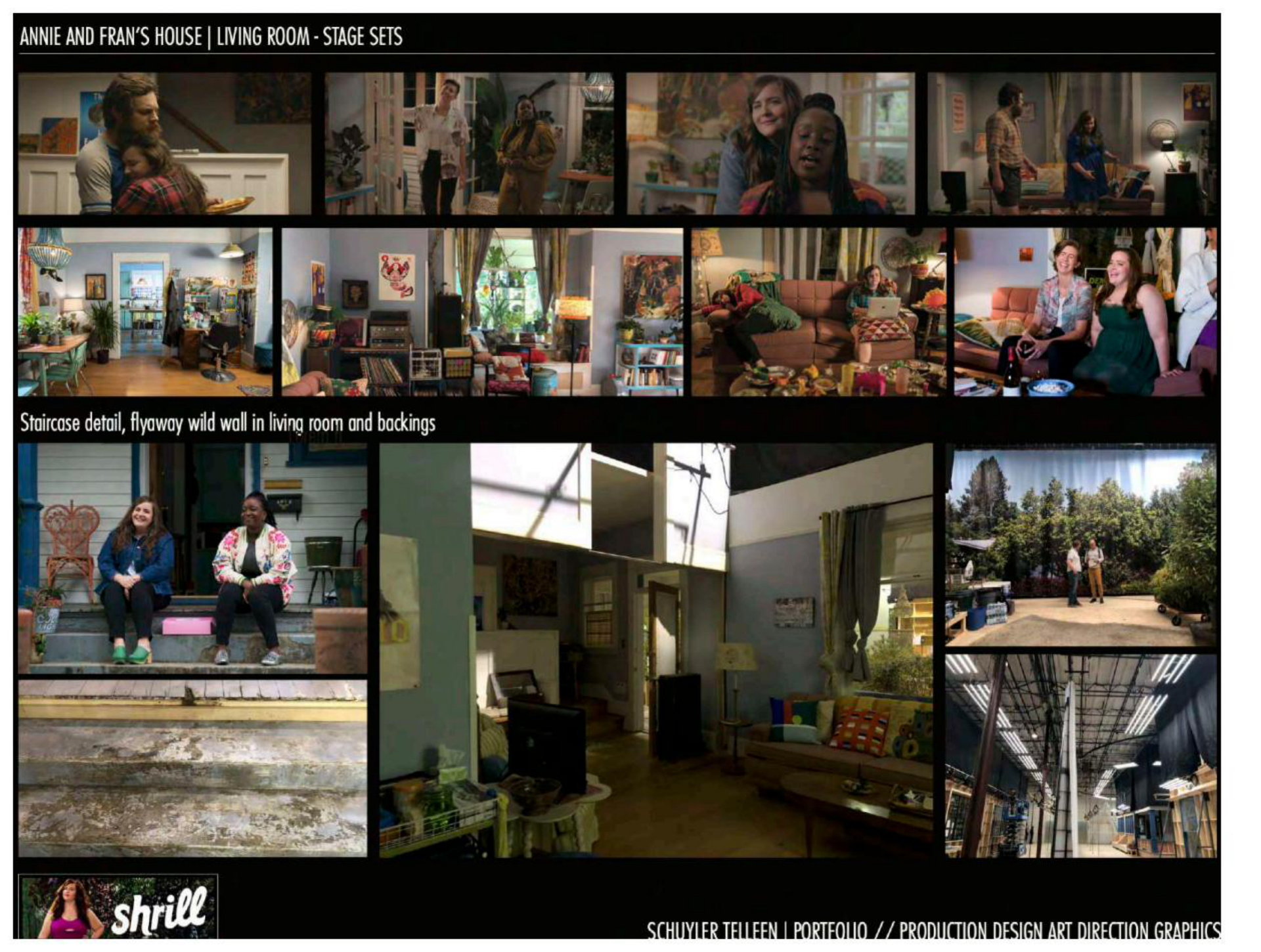 Shrill production still