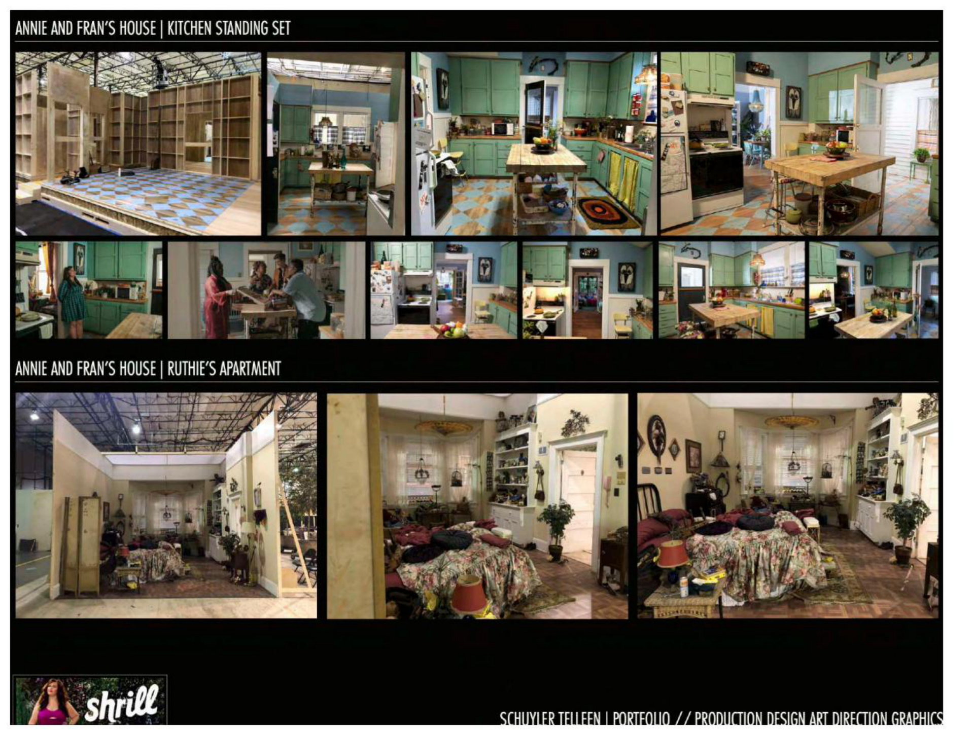Shrill production still