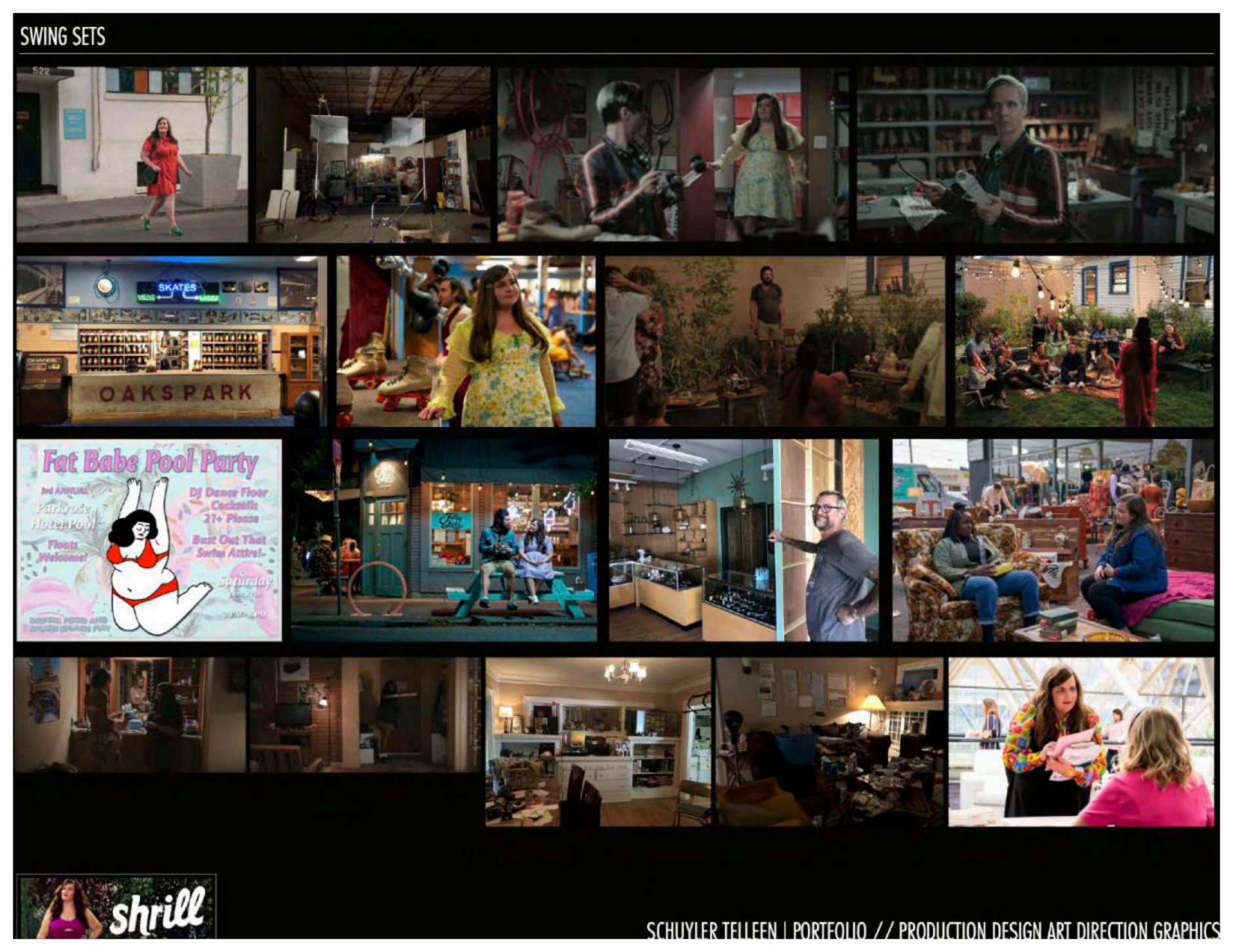Shrill production still