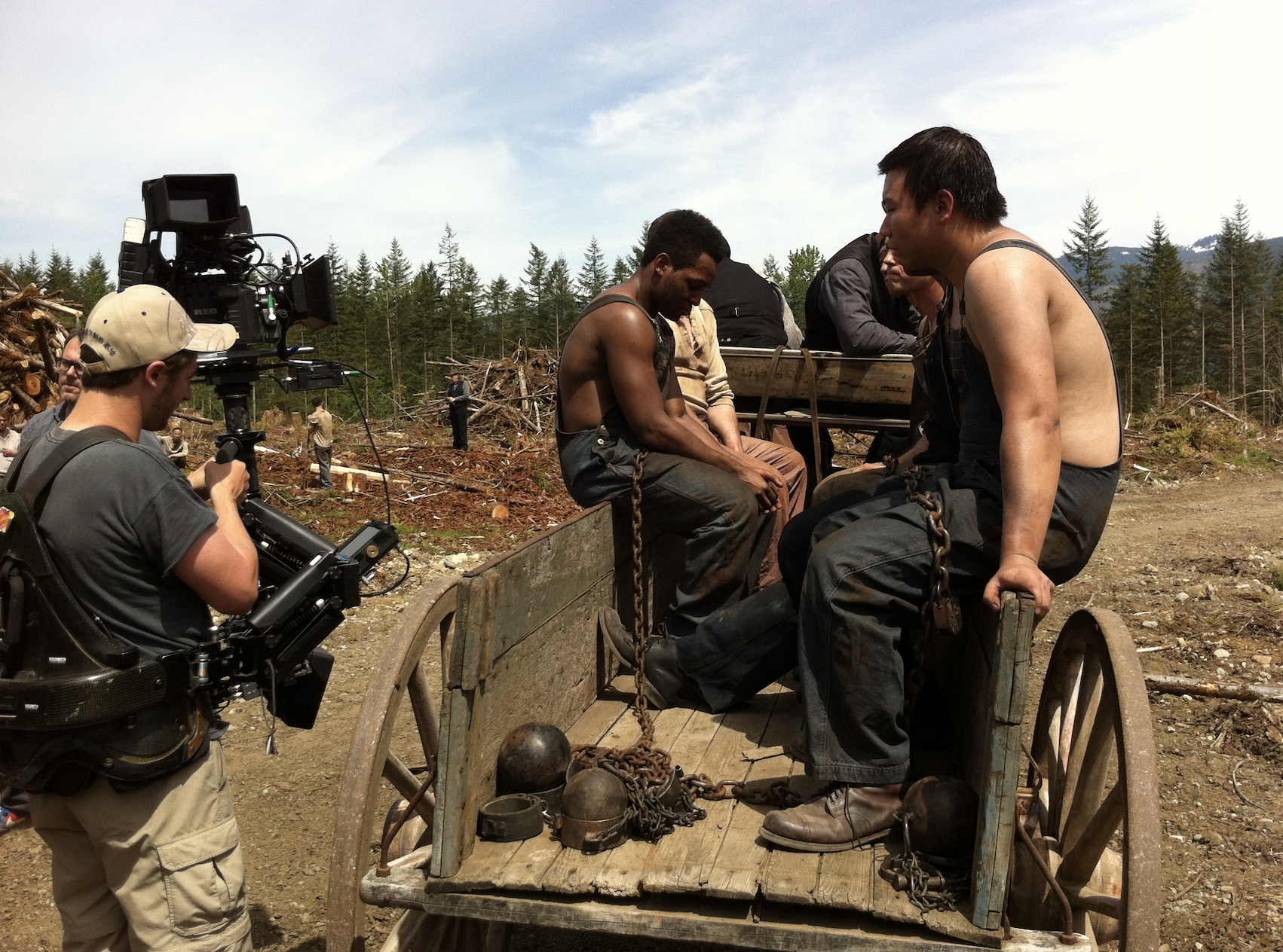 You Can't Win production still